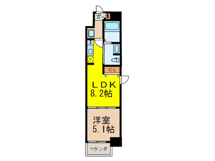 TEC Green Residenceの物件間取画像