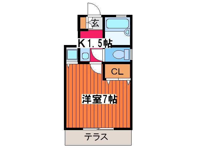 アマリンハイツ赤羽西が丘の物件間取画像
