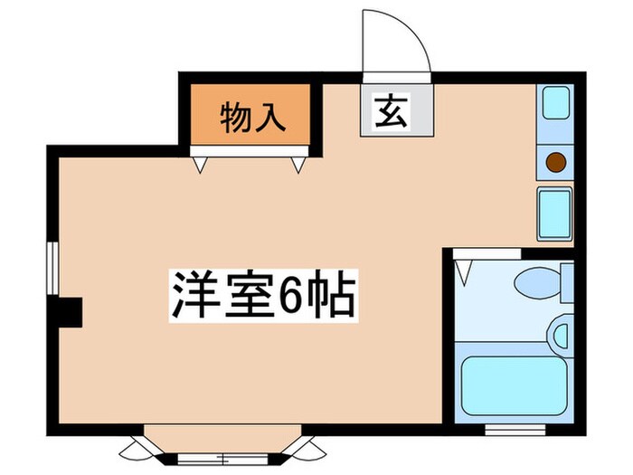 ショウビ森野の物件間取画像