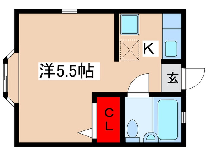 ハイツコマクサの物件間取画像