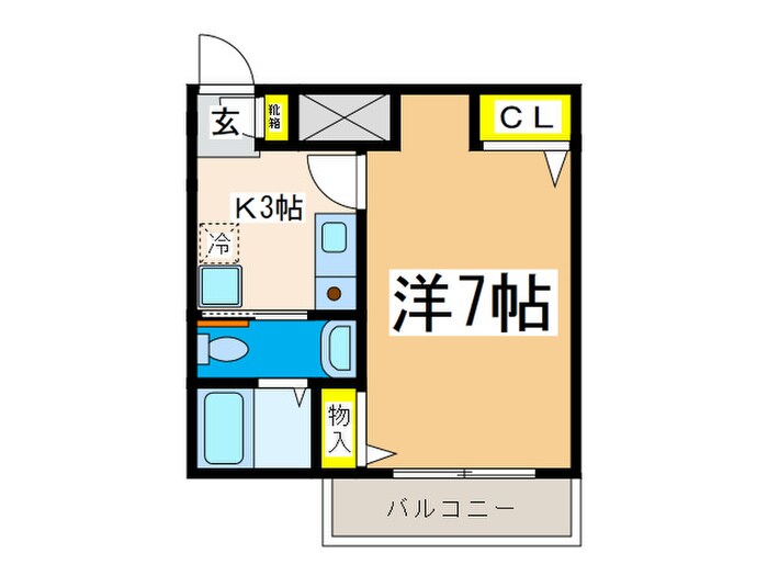 ピアハウスの物件間取画像