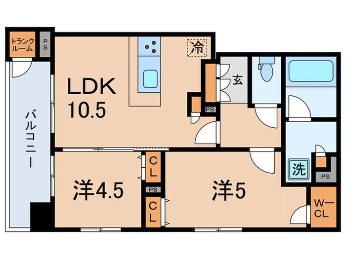 クラッシーコート北大塚の物件間取画像