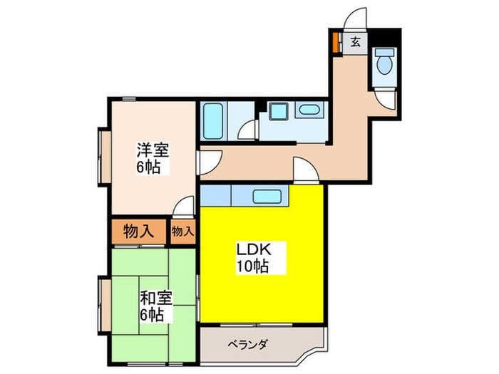 Ｌａ・吉祥寺の物件間取画像