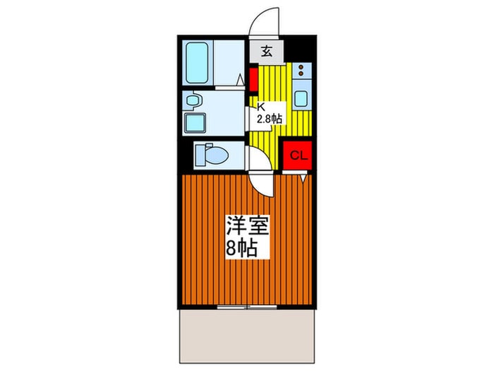 Villa Calineの物件間取画像