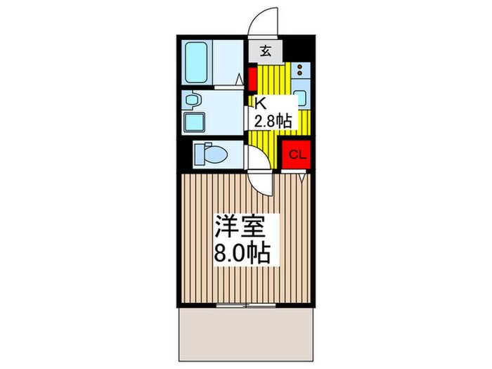 Villa Calineの物件間取画像