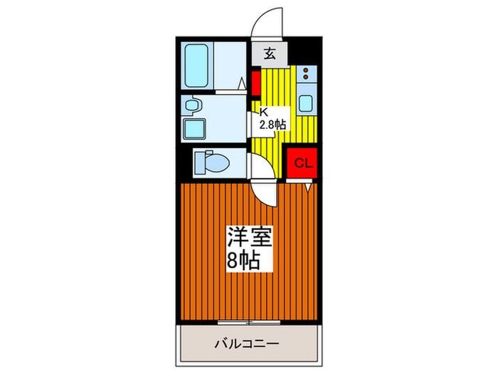 Villa Calineの物件間取画像