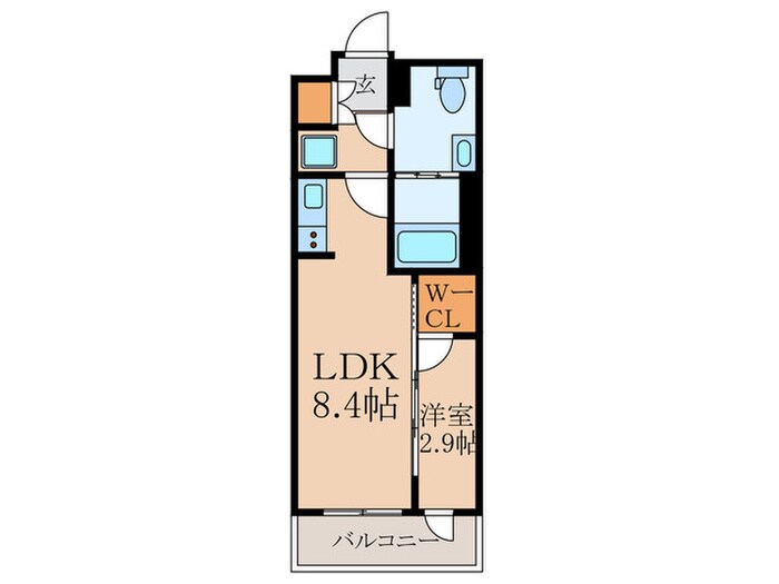 ラフィスタ鷺ノ宮(233)の物件間取画像