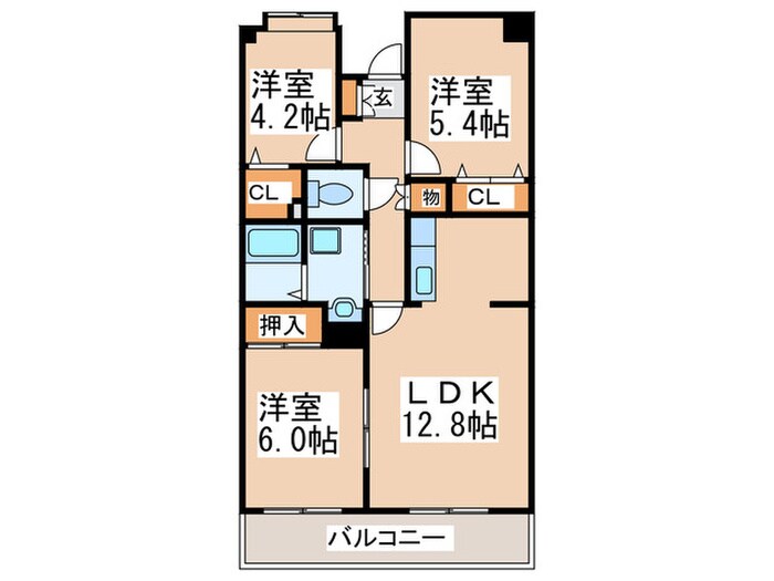 ル・ノードの物件間取画像