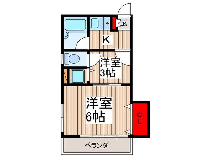 物件間取画像