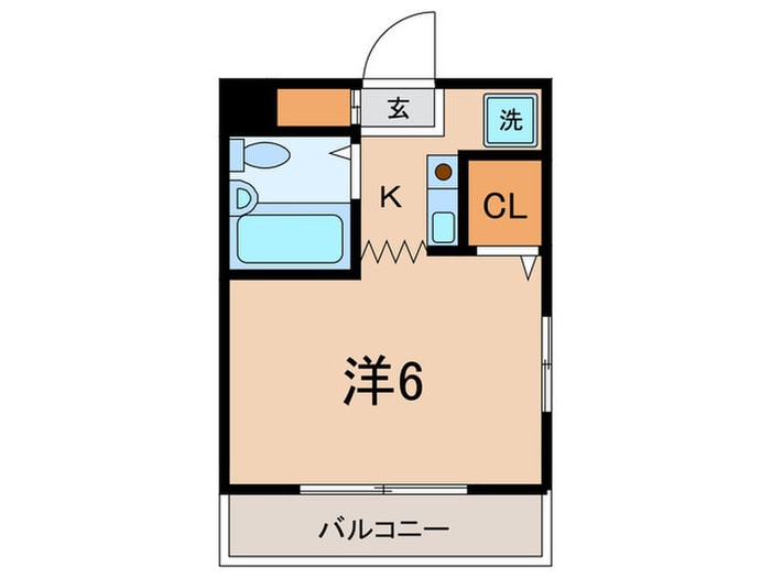 柳沢ハイツの物件間取画像