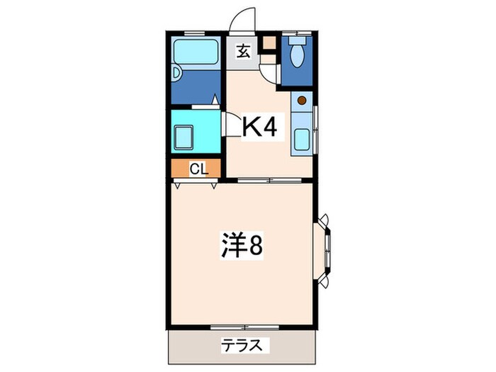 サニ－ヒルズの物件間取画像