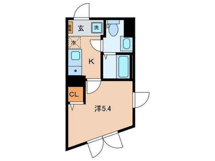 ミレドゥーエ西小山の物件間取画像