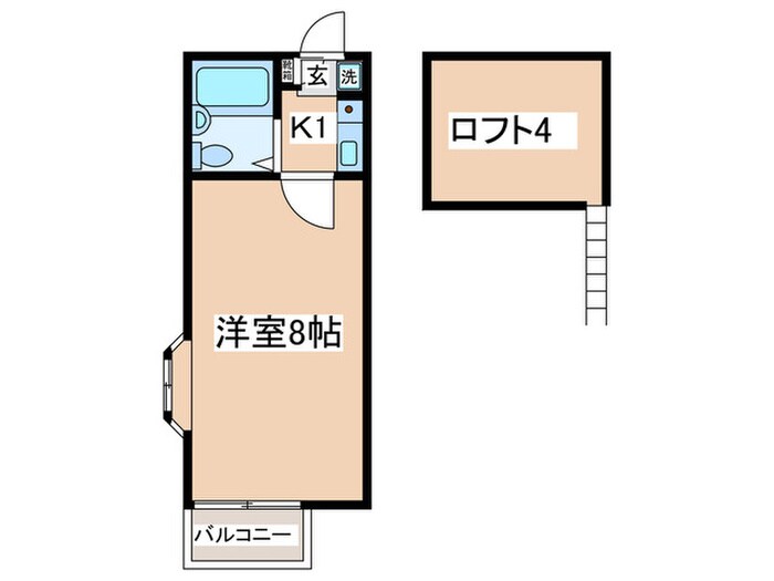 ファ－ストパレス金森の物件間取画像
