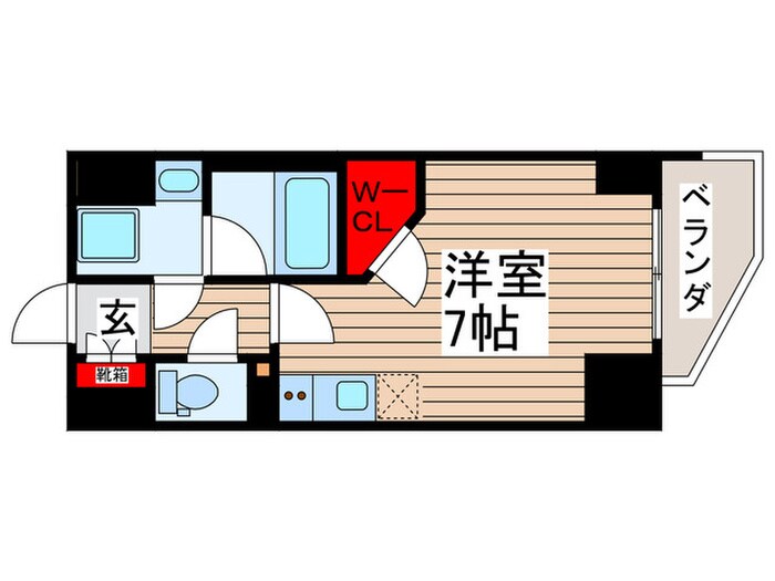 リビオメゾン南砂町の物件間取画像