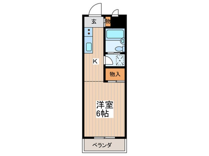 プレイリーハイムⅡの物件間取画像