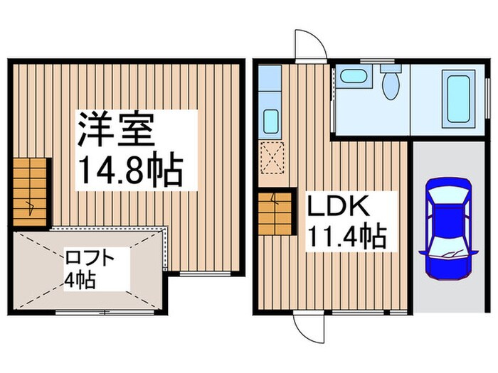 平成ハウス３２の物件間取画像