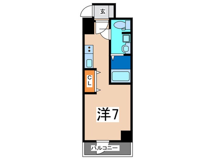 S-RESIDENCE横濱阪東橋の物件間取画像