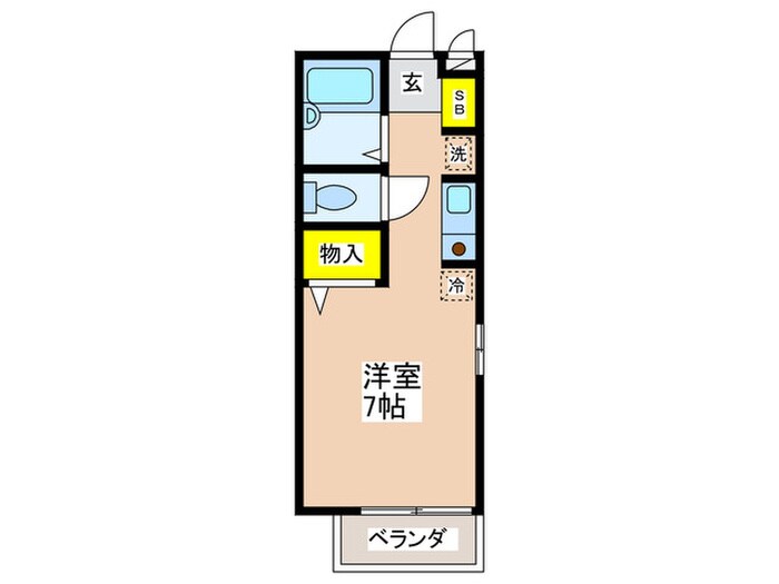 物件間取画像