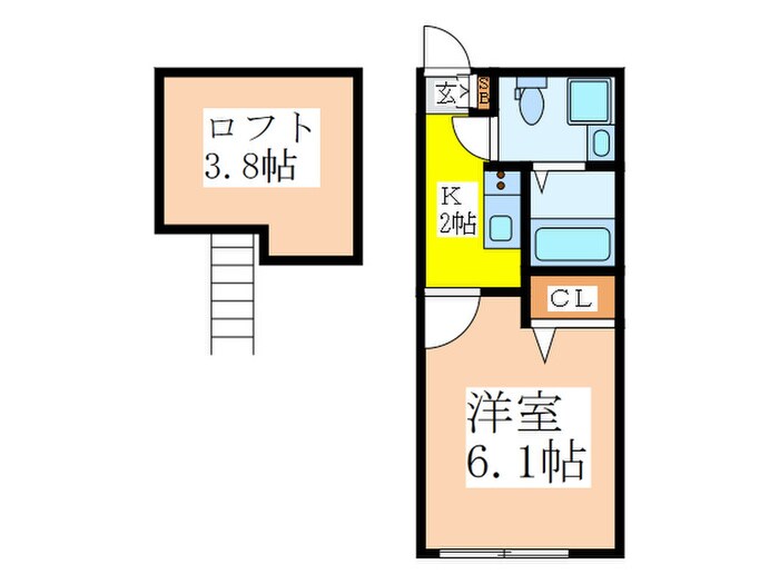 ブランドール東武練馬の物件間取画像