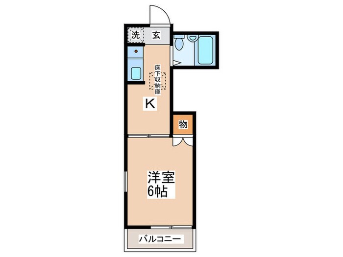 ベルヴェ霞台Ⅱの物件間取画像