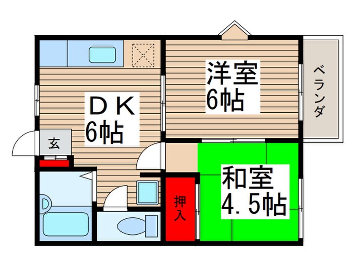 物件間取画像