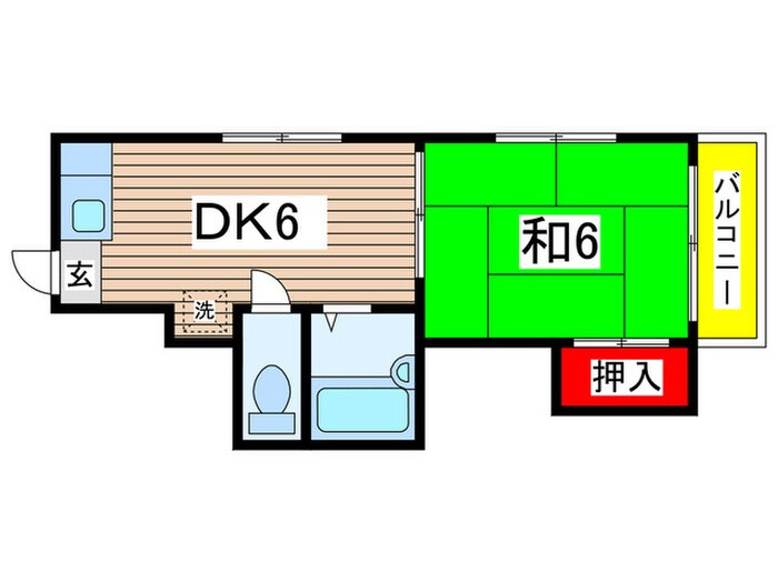 スト－クハイツ広田の物件間取画像