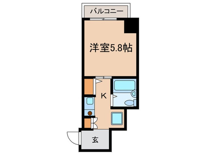 ｽｶｲｺｰﾄお茶の水女子大前(403)の物件間取画像