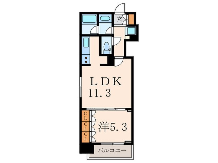 KDXレジデンス芝公園の物件間取画像