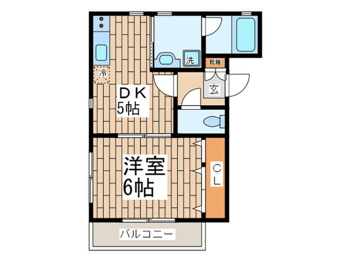 ファミ－ル烏山の物件間取画像