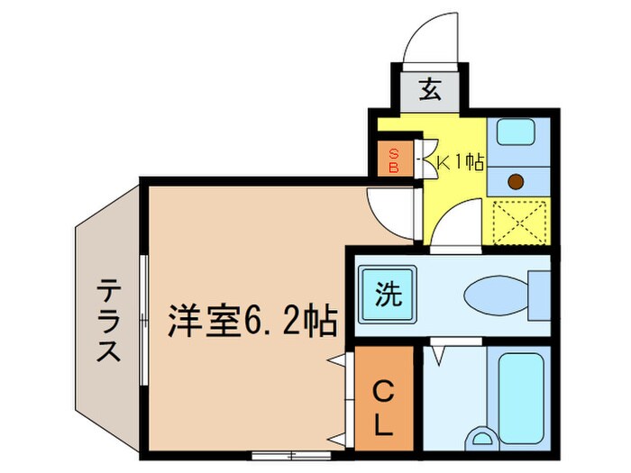 PRESTIGE SEKIMACHIの物件間取画像