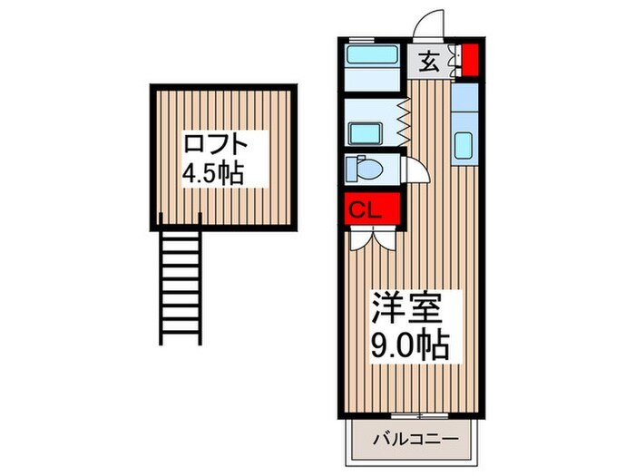 物件間取画像