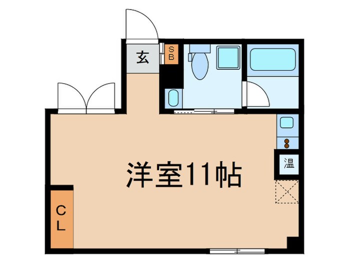 モダンテラス早稲田の物件間取画像