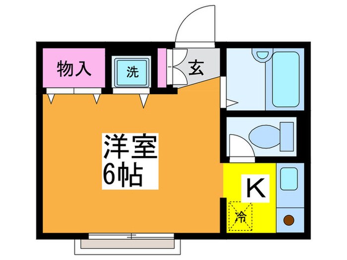 フロ－レンス平和台の物件間取画像