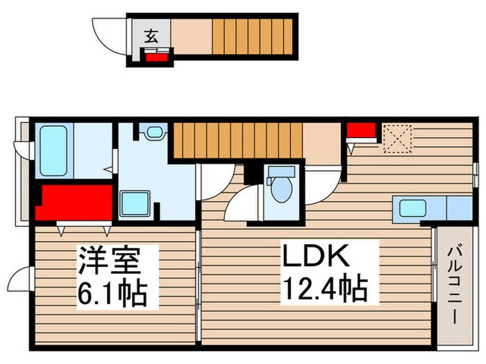 フレッサの物件間取画像