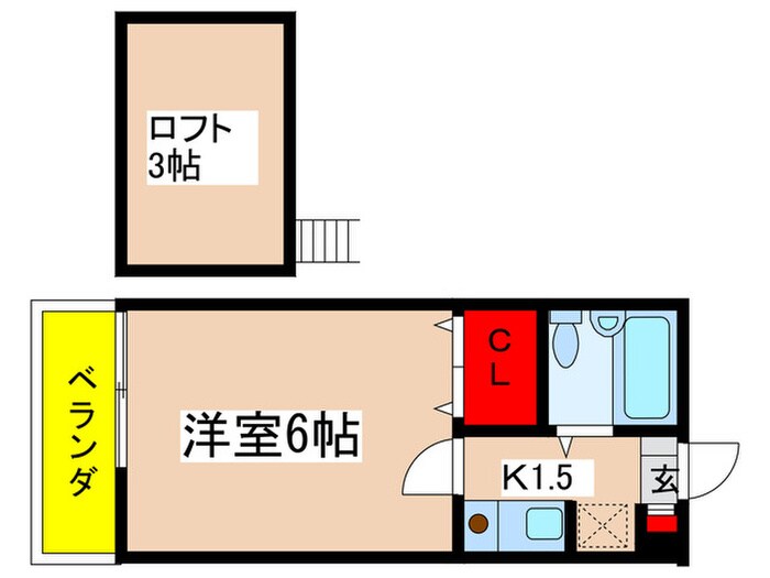 物件間取画像