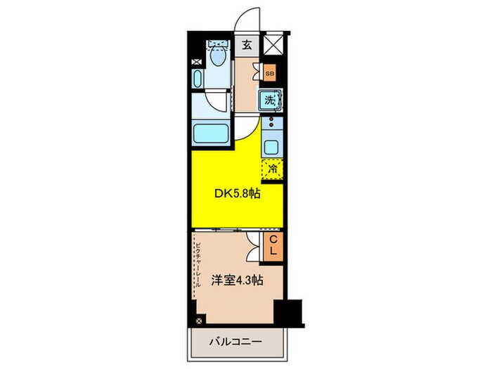 ソラニテ馬込の物件間取画像