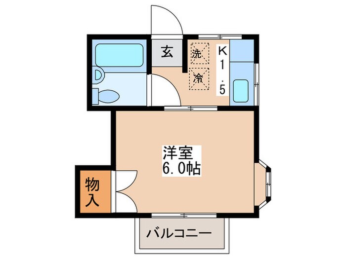 コーポタカオの物件間取画像