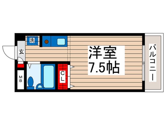 エスペランサの物件間取画像