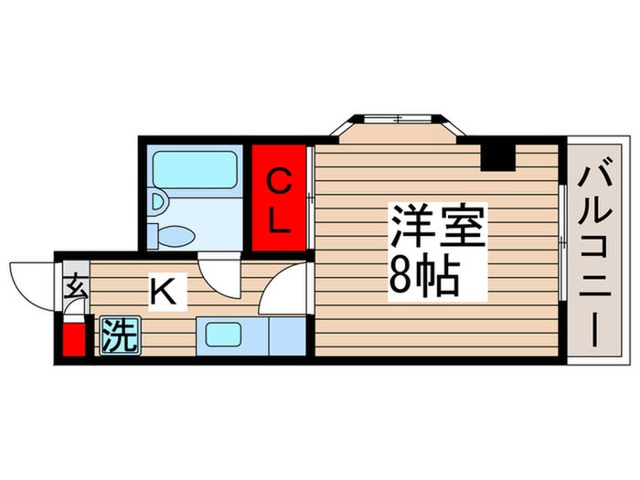 グレンデ－ル石井の物件間取画像