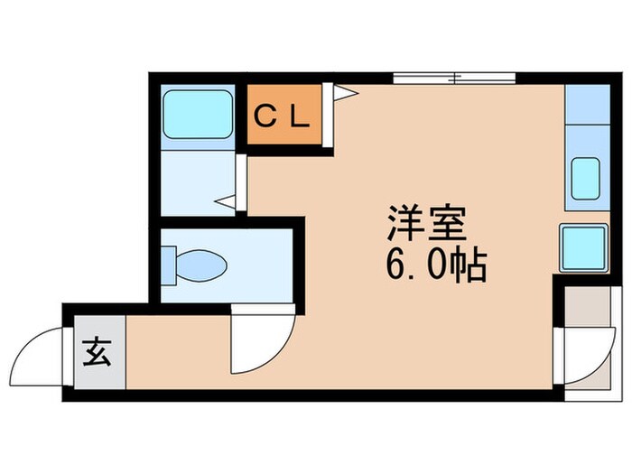 フル－レ・Ｋの物件間取画像
