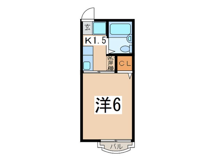 サンビィレジの物件間取画像