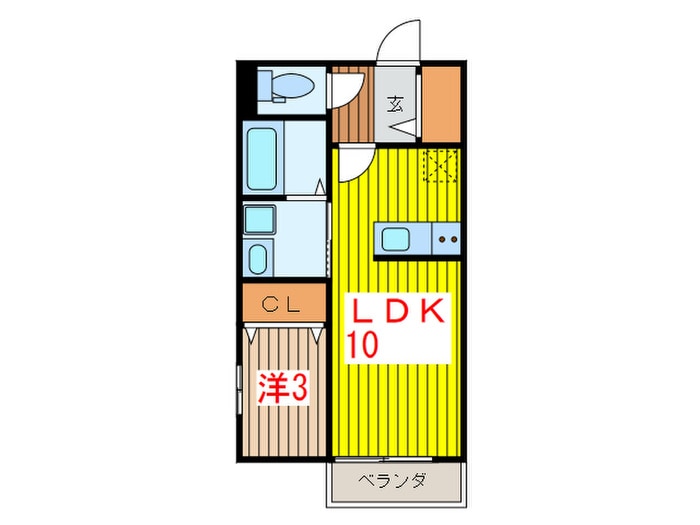 メゾン桜の物件間取画像