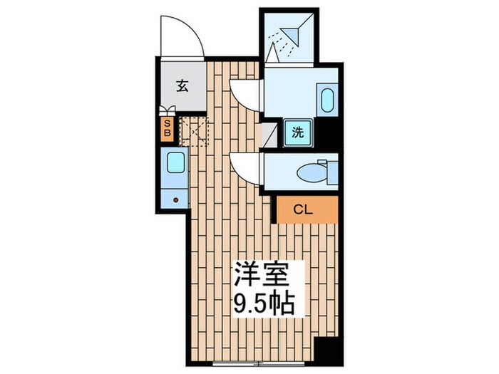 Lotso平和島の物件間取画像