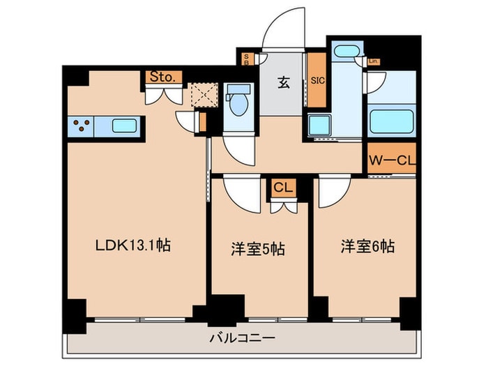 JPnoie碑文谷南の物件間取画像