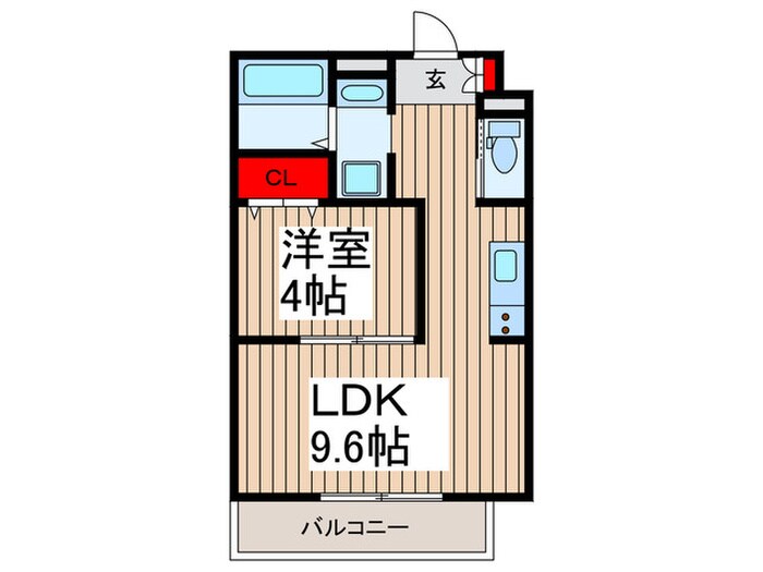 フルレゾンの物件間取画像