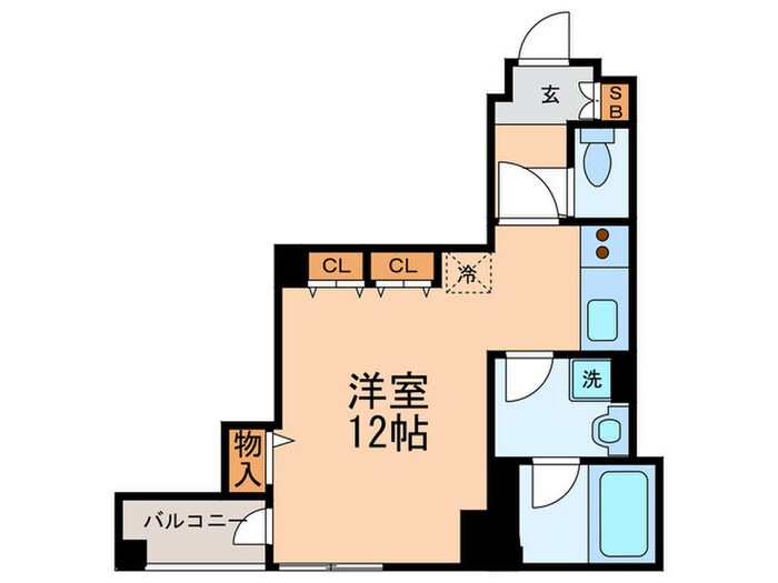 コンフォリア銀座EASTの物件間取画像