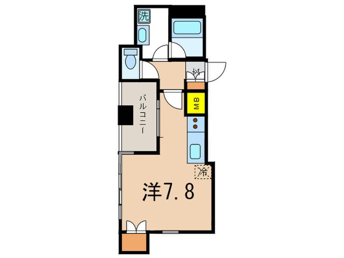 コンフォリア銀座EASTの物件間取画像