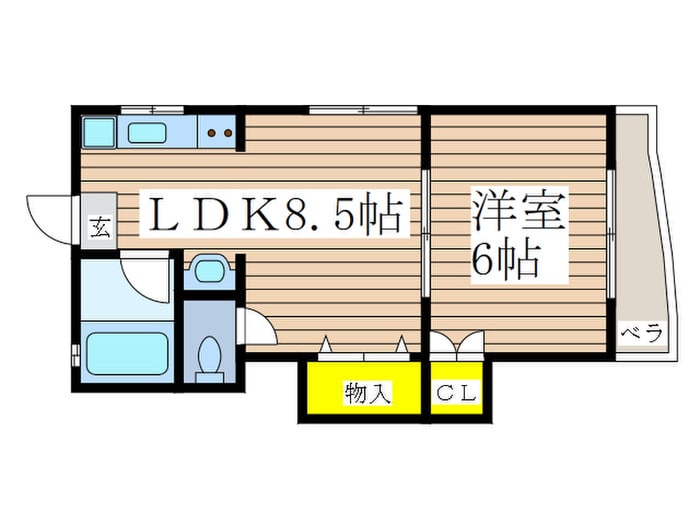 塚田ハウスの物件間取画像