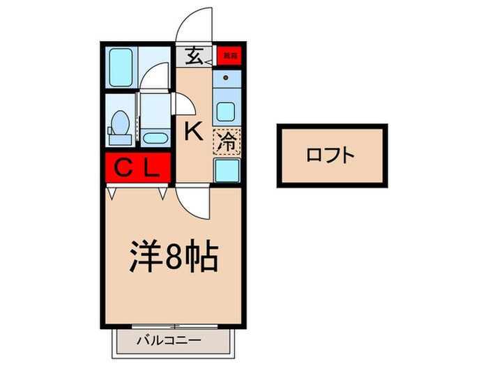 エスパーダ石神井公園弐番館の物件間取画像