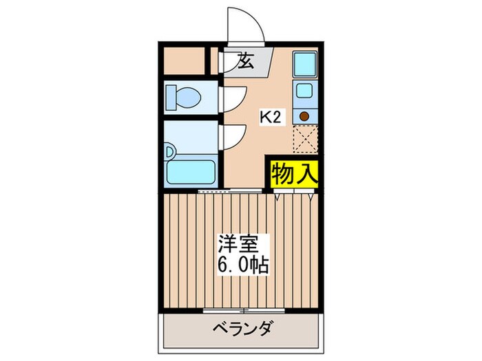 フェイム ドゥ ボウの物件間取画像